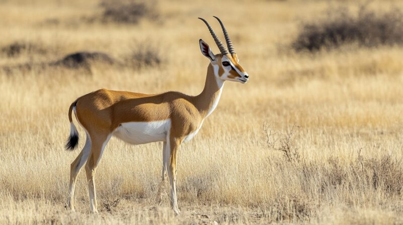 Antelope in Nevada desert