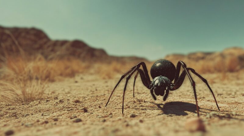 Black Widow Spider from nevada desert