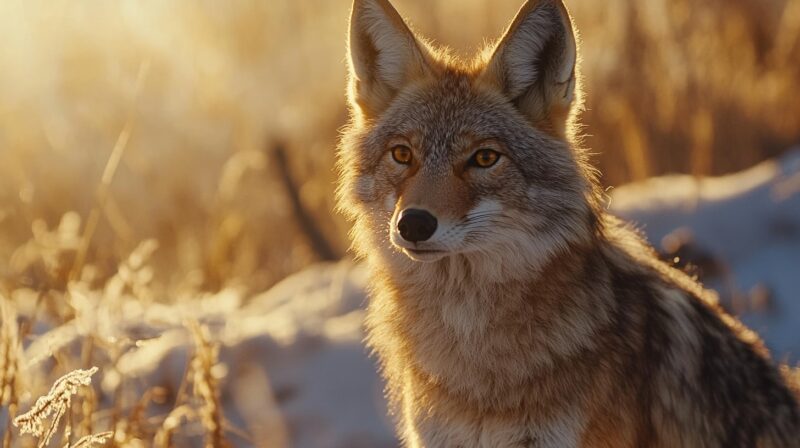 Coyote - Nevada desert